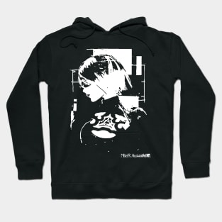 2B Battle Unit YoRHa Android Nier Hoodie